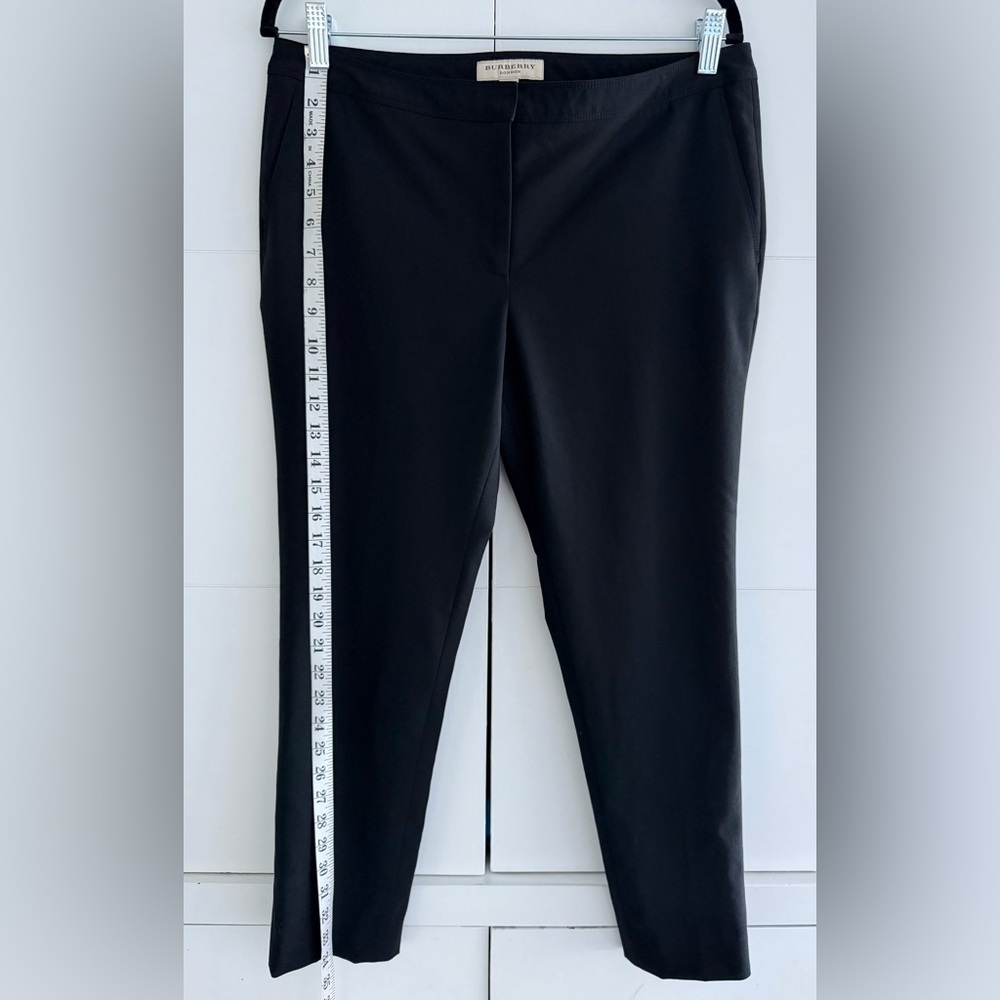 Burberry Black Ankle Trousers